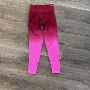 Victoria's Secret PINK Women's XS Ombre Ribbed High Waist Leggings